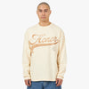 Honor The Gift Holiday Script Long Sleeve T-shirt / Bone 1