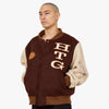Honor The Gift HTG Letterman Jacket / Brown 4