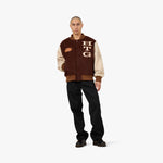 Honor The Gift HTG Letterman Jacket / Brown 7