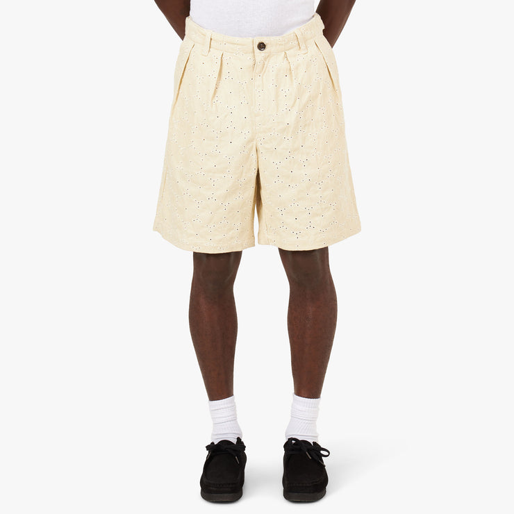 Honor The Gift Legacy Eyelet Shorts / Bone 1