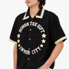 Honor The Gift Tradition Short Sleeve Snap Button Up / Black 4