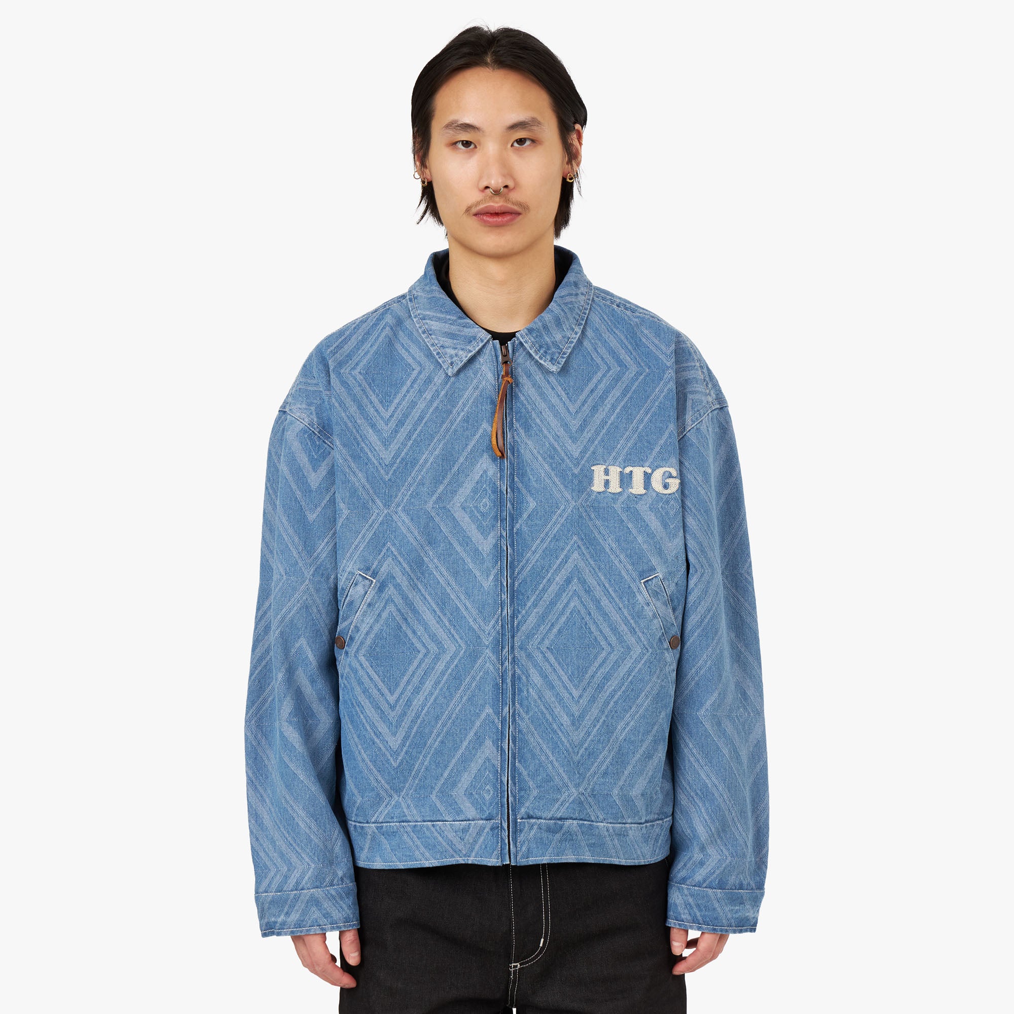 Honor The Gift Diamond Denim Jacket / Indigo 1