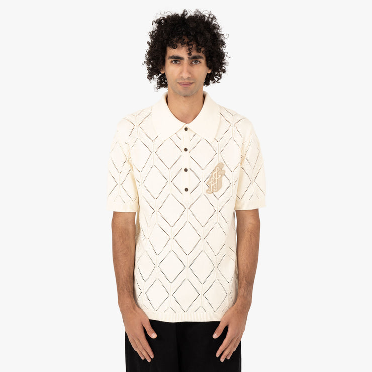 Honor the Gift Diamond Knit Polo / Cream – Livestock