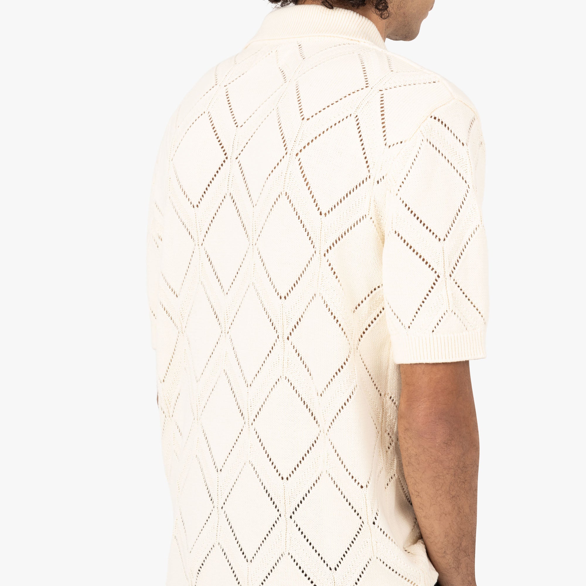 Honor the Gift Diamond Knit Polo / Cream – Livestock