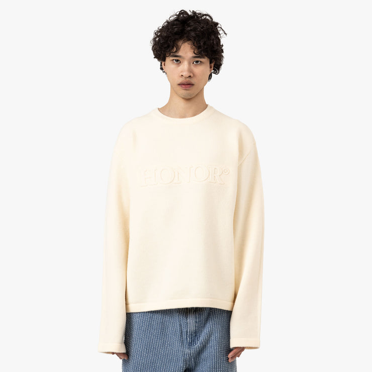 Honor The Gift Honor Knit Sweater Cream 1