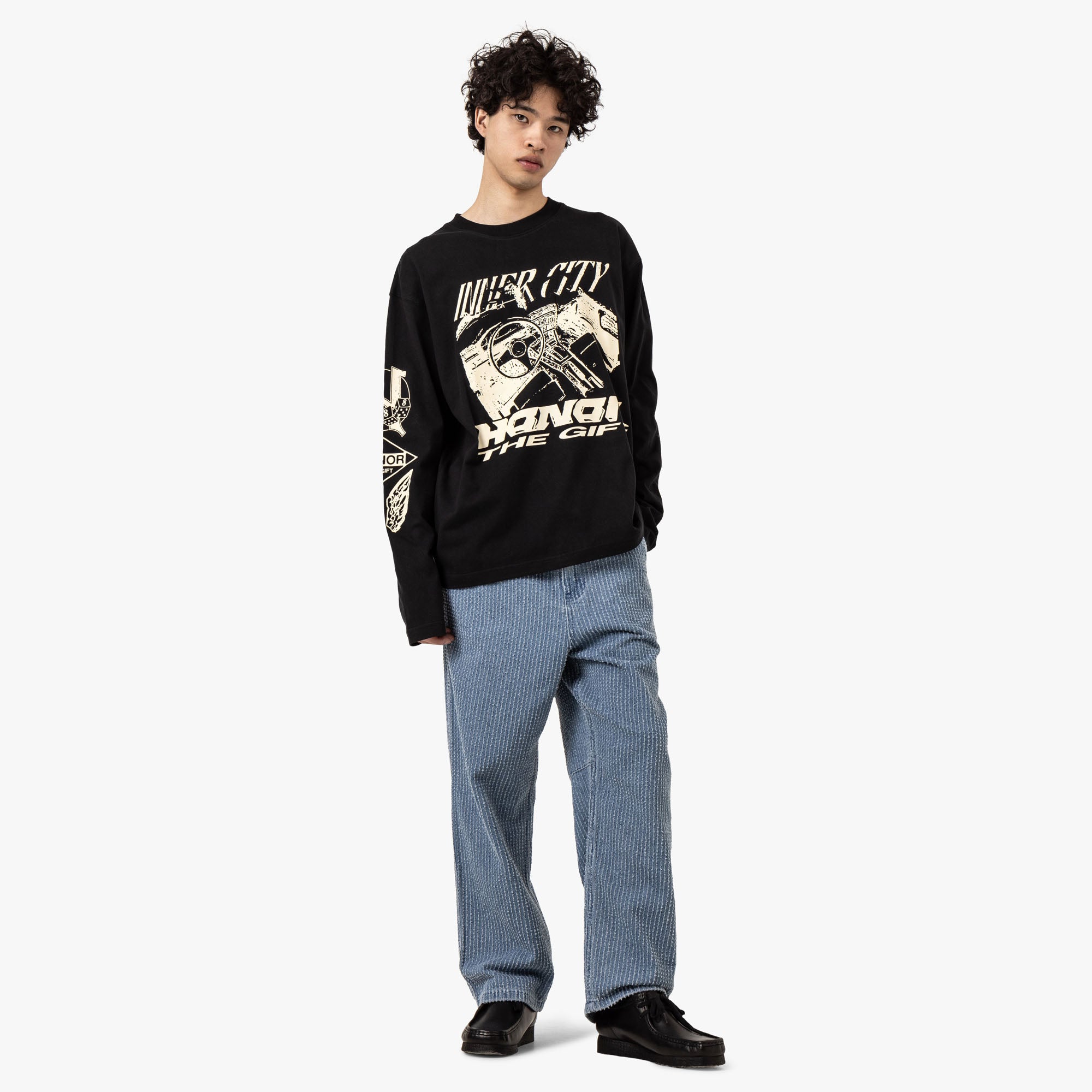 Honor The Gift ★ ロード ウォリアー 長袖 Tシャツ Honor The Gift - ロード・ウォリアー 長袖Tシャツ をオンライン