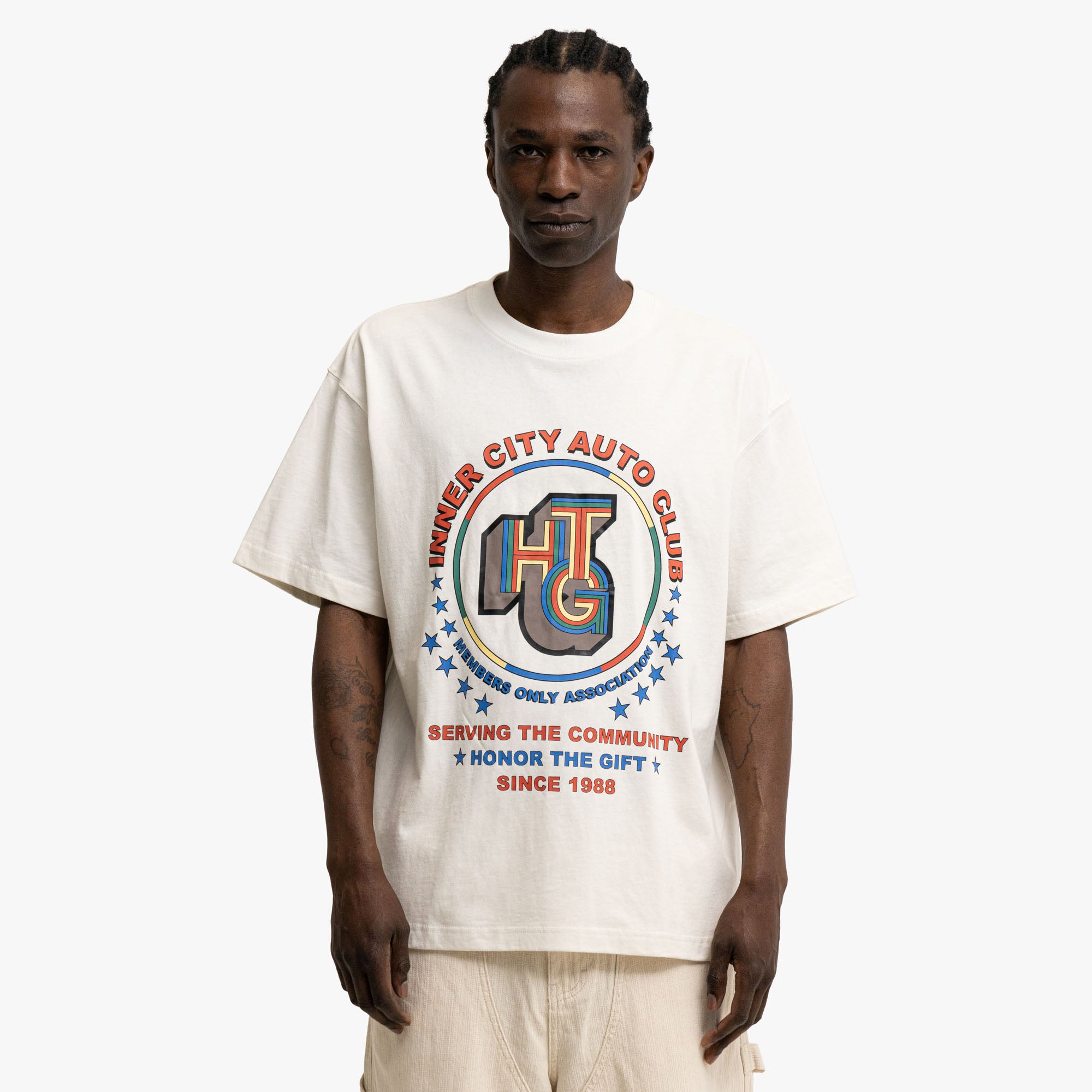 Honor The Gift Association T-Shirt Bone 1