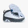 Jordan 9 Retro White / French Blue - Flint Grey   2