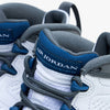 Jordan 9 Retro White / French Blue - Flint Grey   7