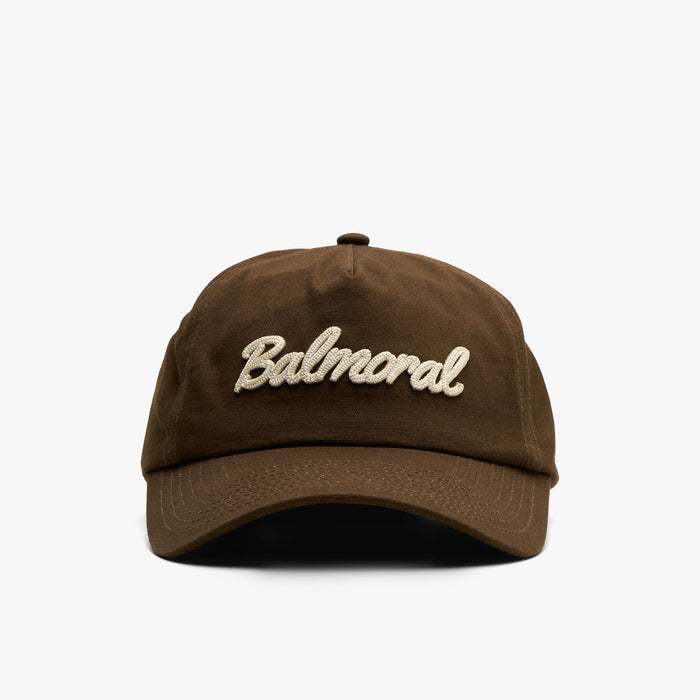 Balmoral Chainstitch 5-Panel Hat Brown – Livestock