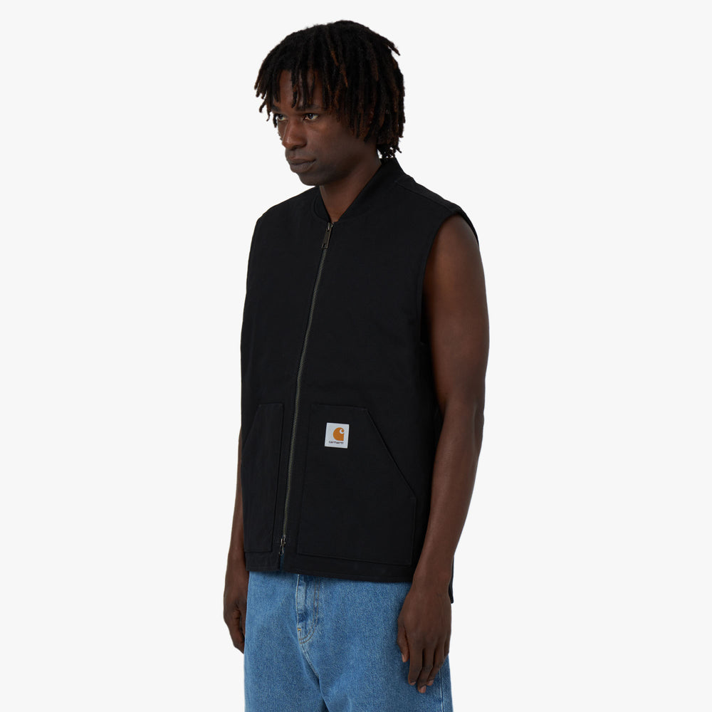 Carhartt wip black best sale vest