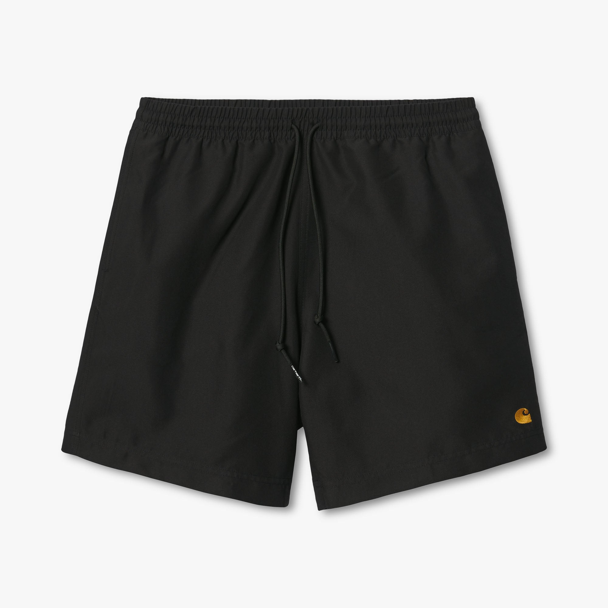 Carhartt WIP Chase Swim Trunks Black / Gold 1