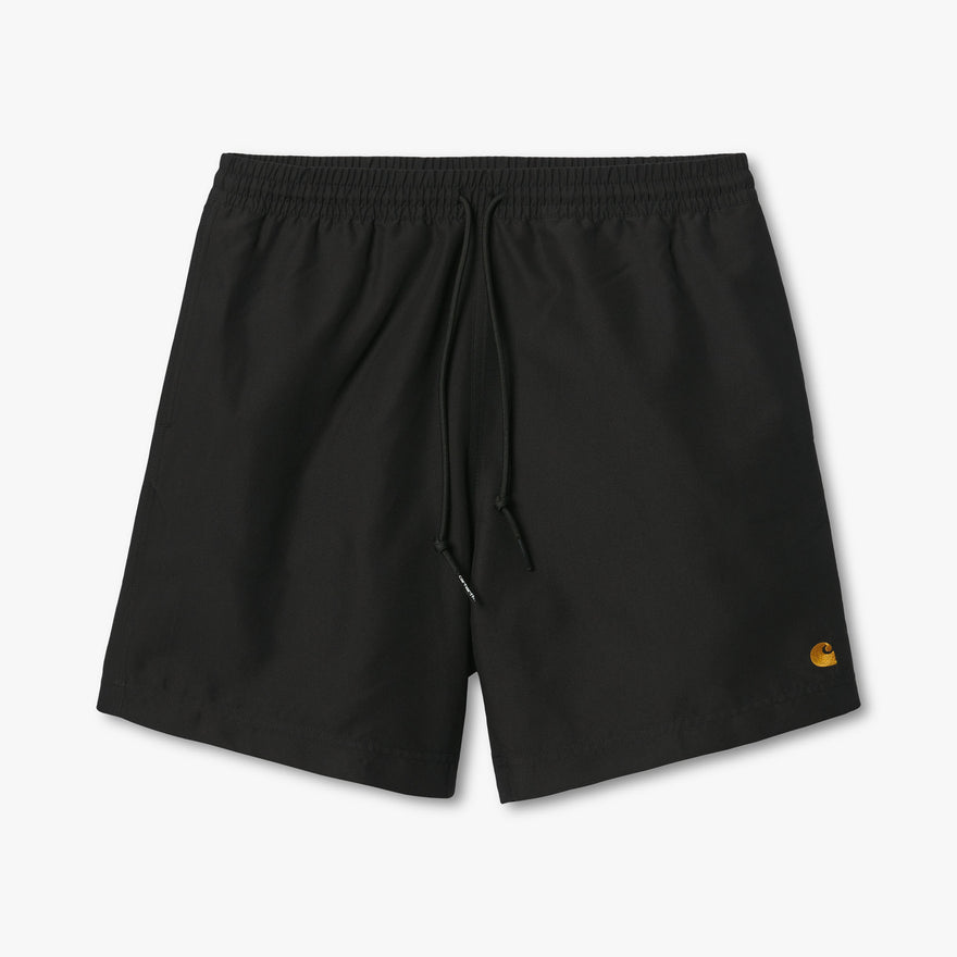 Carhartt WIP Chase Swim Trunks Black Gold