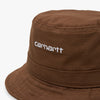 Carhartt WIP Script Bucket Hat Tamarind / White 4