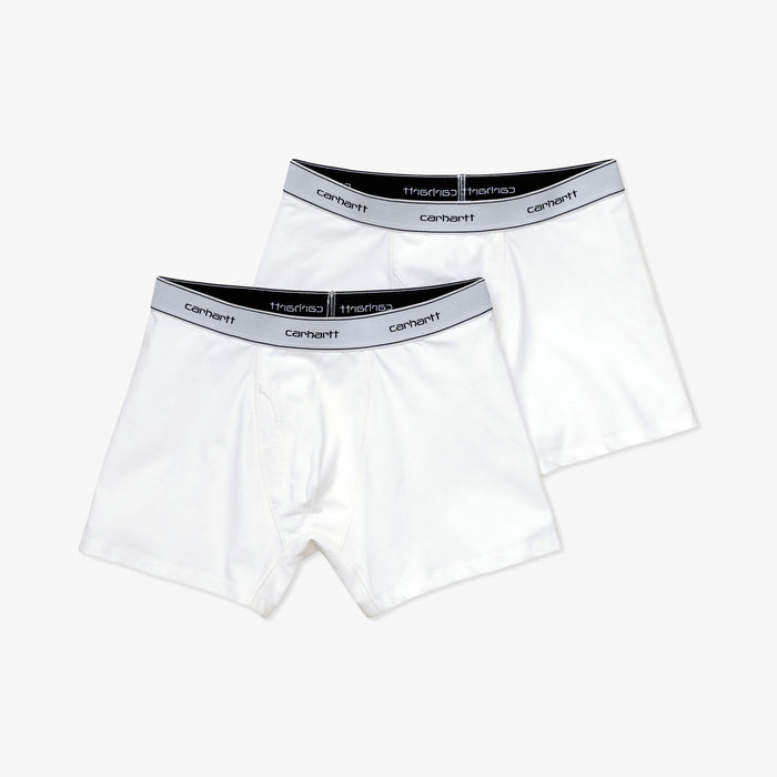 Carhartt WIP Two-Pack Cotton Trunks / White 1