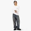 Carhartt WIP L/S Pocket T-Shirt Cotton Single Jersey / White 6