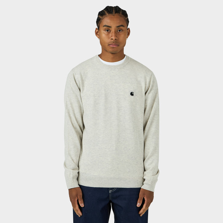 Carhartt WIP Madison Sweater Fleur De Sel 1