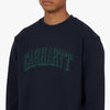 Carhartt WIP Scrawl Crewneck Dark Navy / Bonsai 4