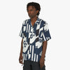 Carhartt WIP S/S Marina Shirt  Marina Print / Atom Blue 2