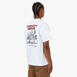 Carhartt WIP Car Repair T-shirt / White 3