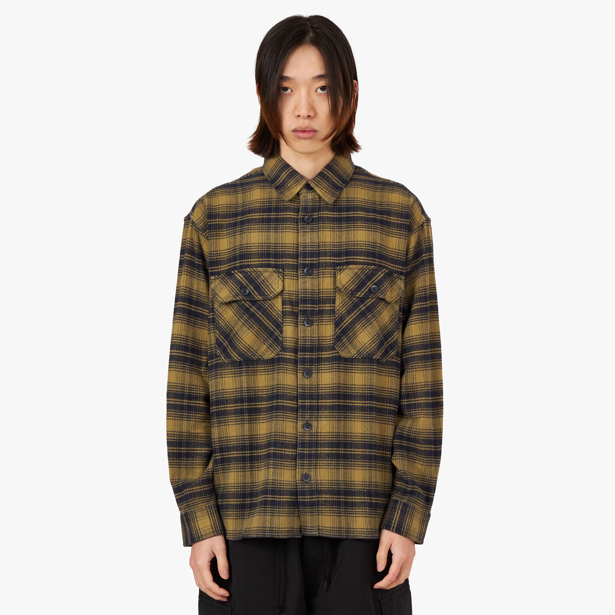 Carhartt WIP Krenz Shirt Krenz Check / Larch 1