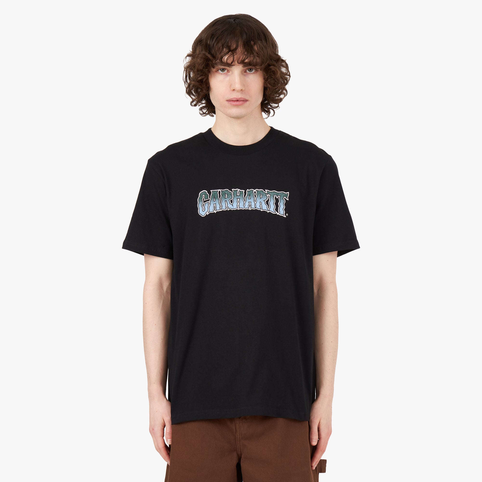 Carhartt WIP Slow Script T-shirt / Black 1