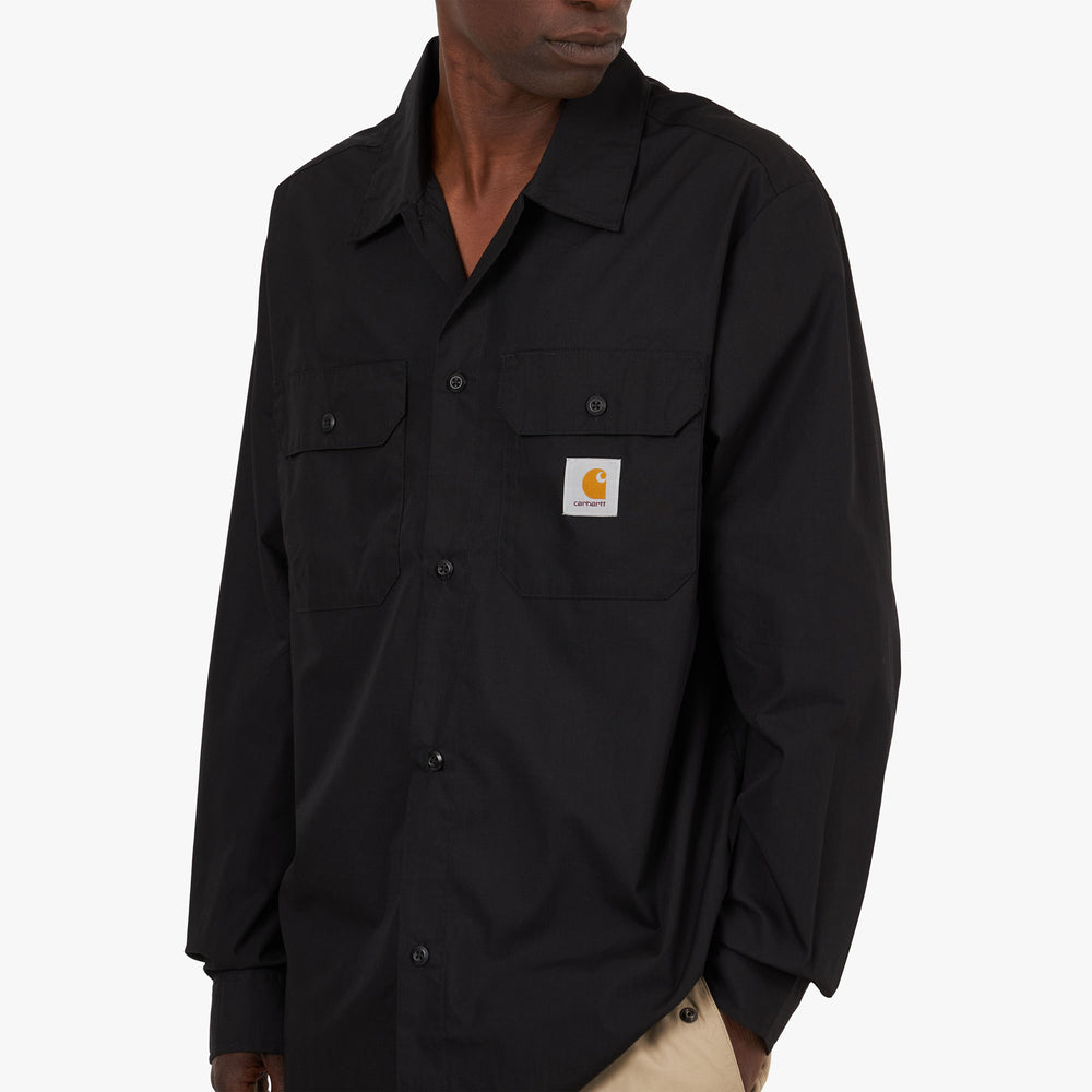 Carhartt WIP Craft Long Sleeve Shirt / Black – Livestock
