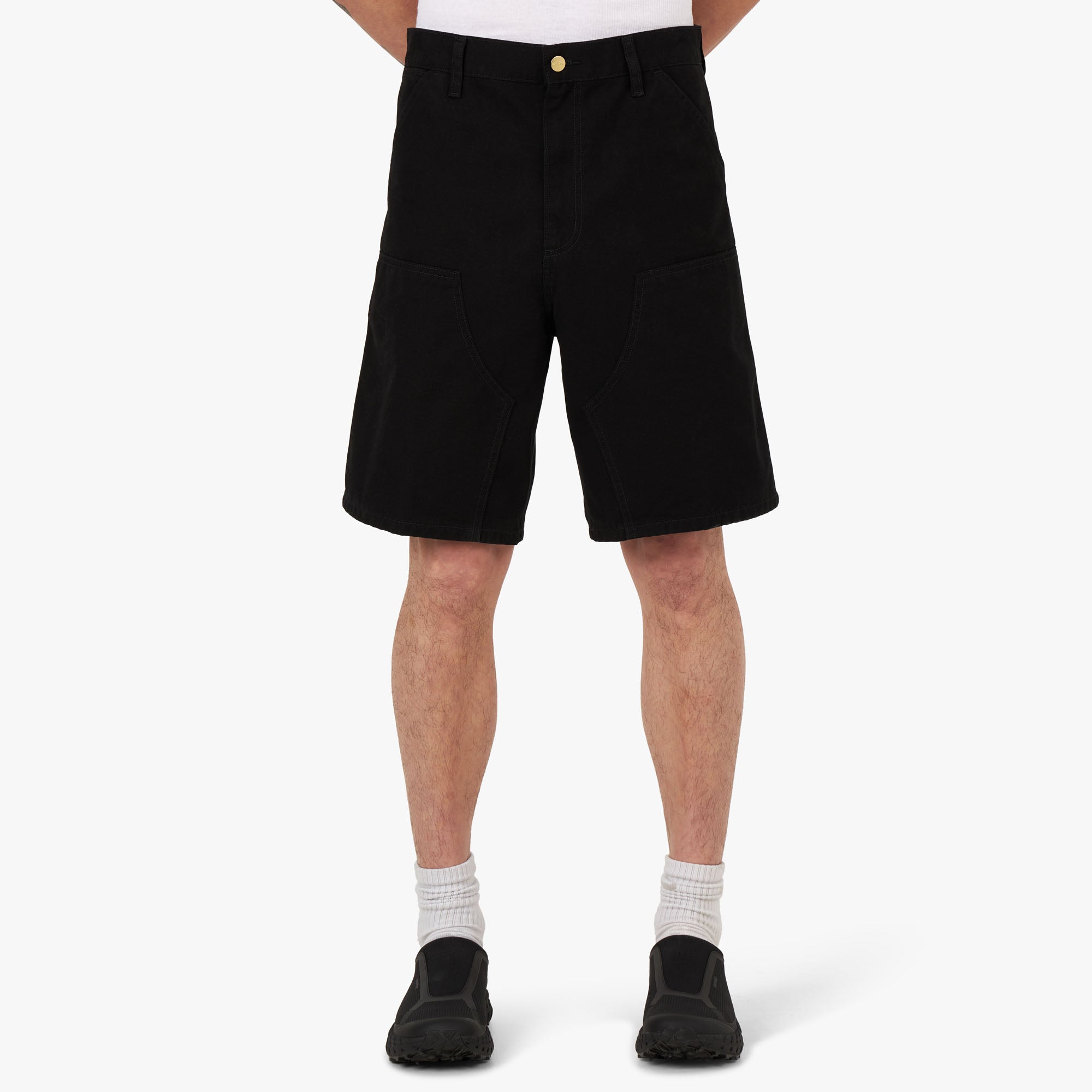 Carhartt WIP Double Knee Shorts / Black 1