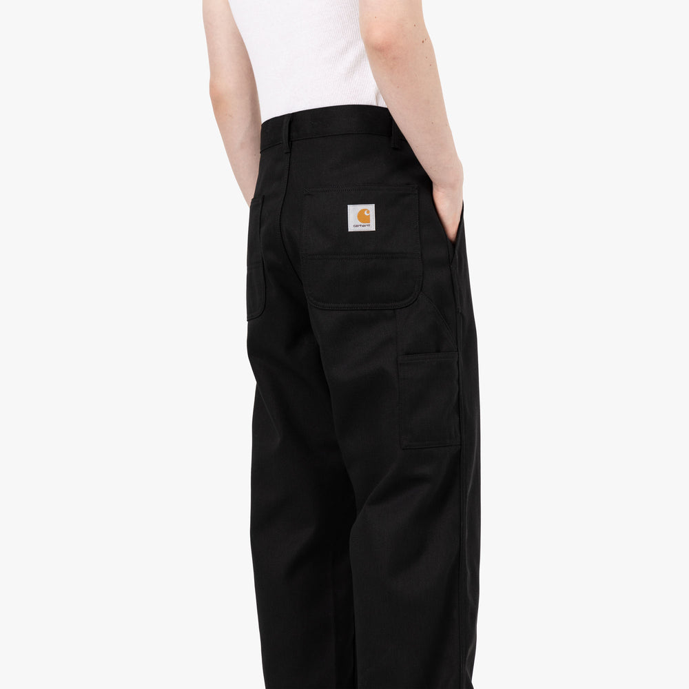 魅力的な Carhartt WIP Livestock – Black / Twill Pant Knee Single Midland パンツ