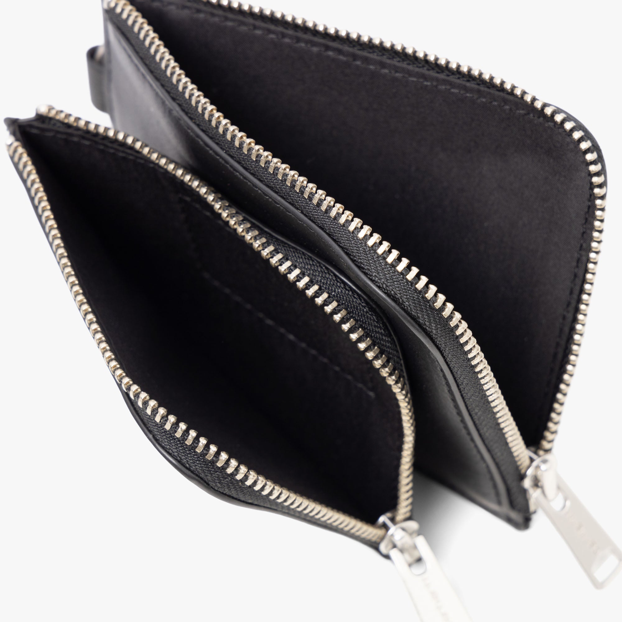 Carhartt WIP Double Vegas Zip Wallet Black / Silver – Livestock