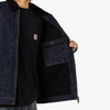 Carhartt WIP OG Detroit Jacket / Denim Blue / Black Rinsed 6