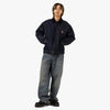 Carhartt WIP OG Detroit Jacket / Denim Blue / Black Rinsed 7
