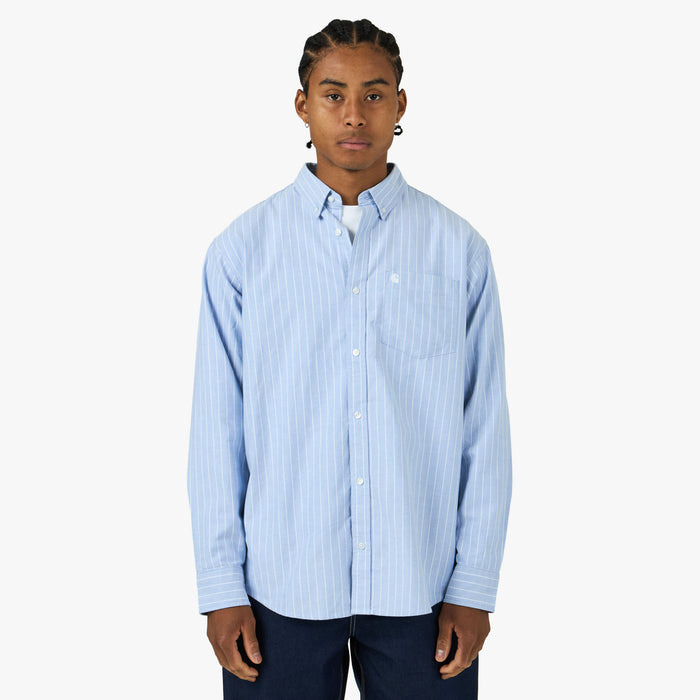 Carhartt WIP Longsleeve Cassel Shirt Bleach / White 1