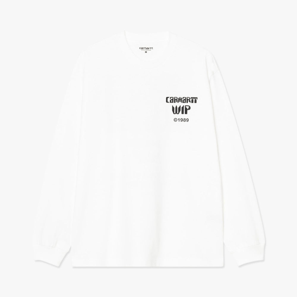 Carhartt WIP Better Dreams Long Sleeve T-Shirt White – Livestock