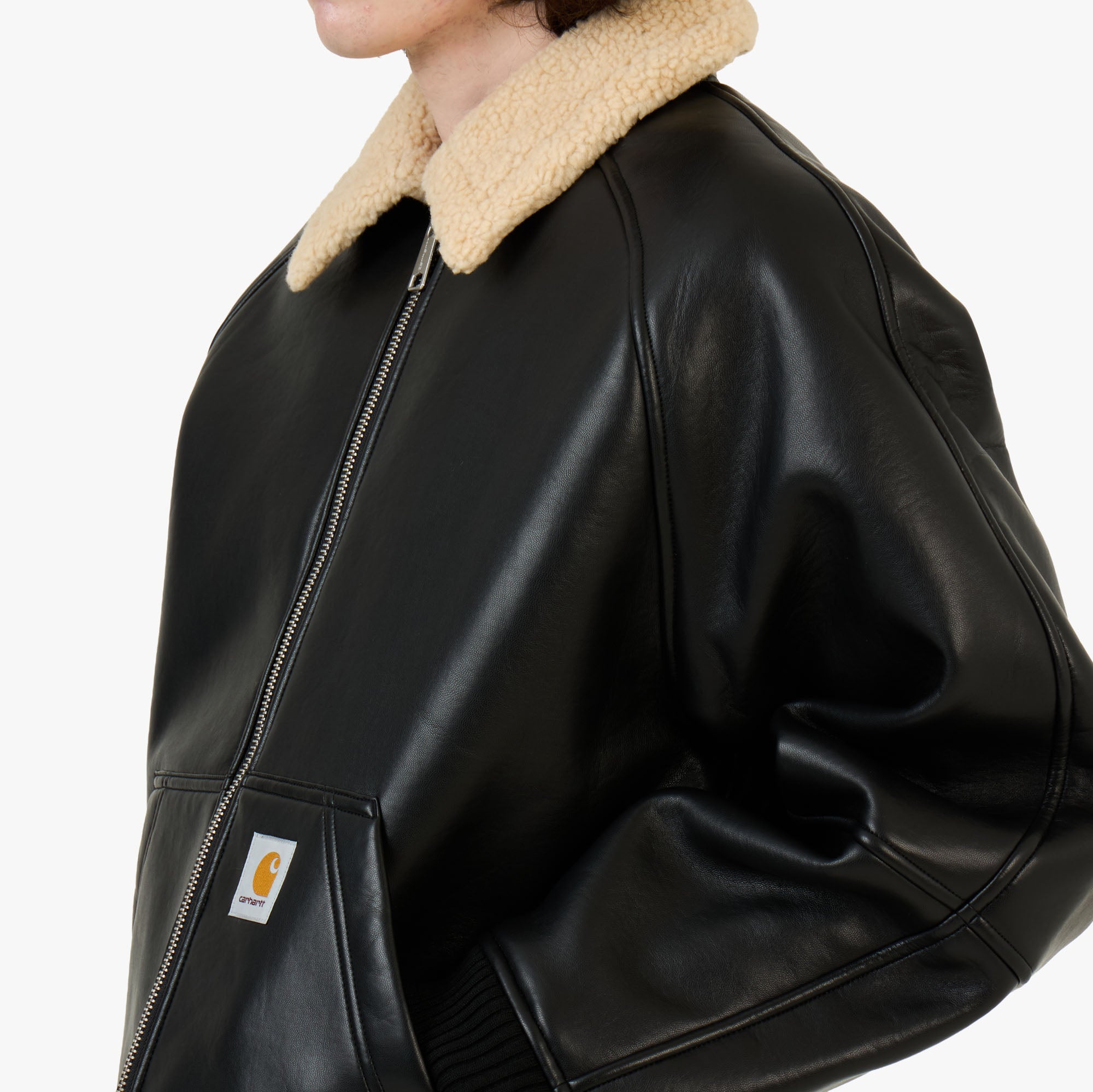 Carhartt Wip Shepton Jacket Black/Natural – Livestock
