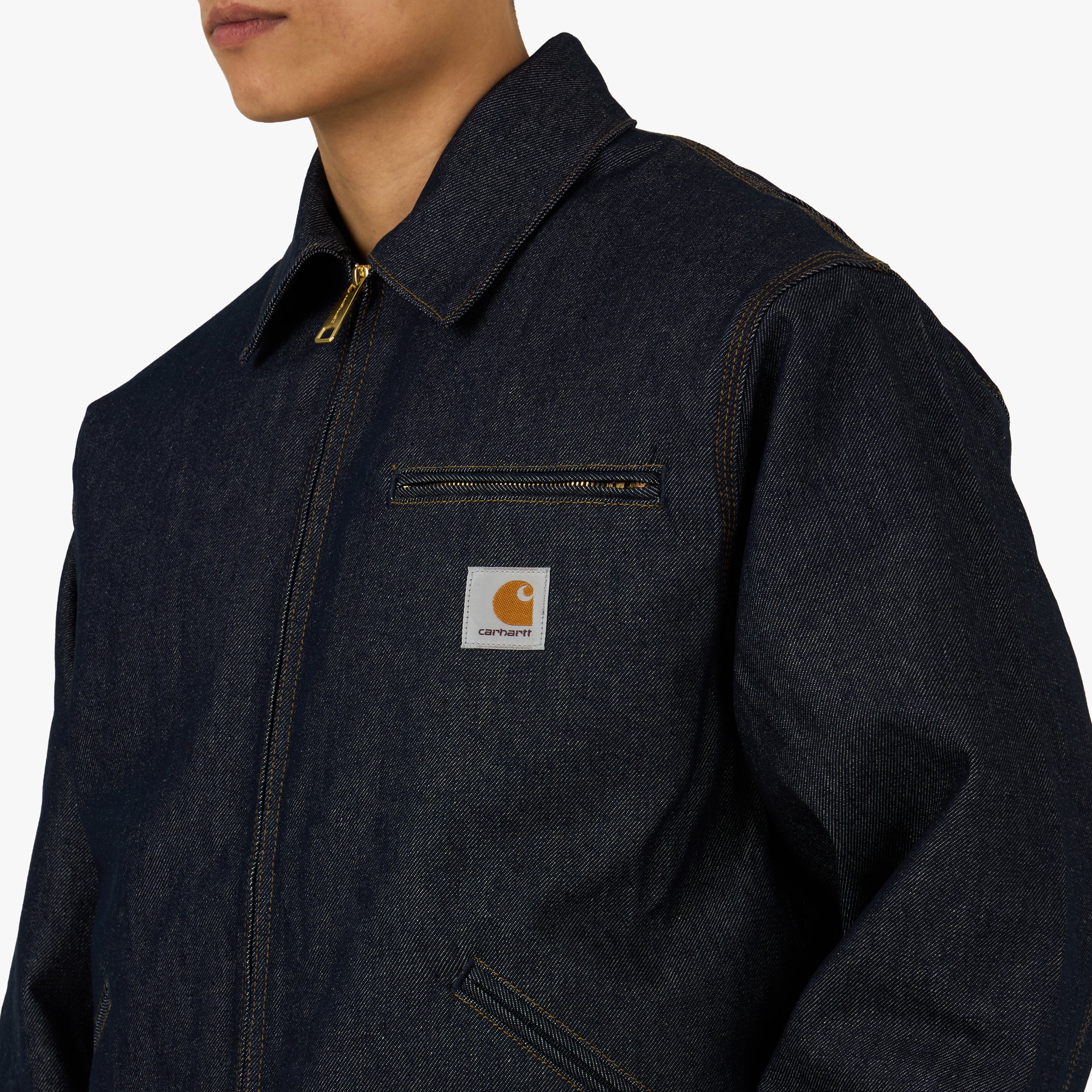 Carhartt WIP OG Detroit Jacket Blue / Rigid – Livestock