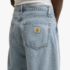 Carhartt WIP Landon Short en jean blanchi 4