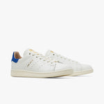 adidas Originals Stan Smith Lux Blanc Cassé / Blanc Crème - Bleu Royal - Low Top  3