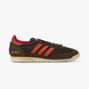 adidas Originals x Wales Bonner SL72 Knit Dark Brown / Collegiate Orange - White - Low Top  1