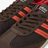 adidas Originals x Wales Bonner SL72 Knit Dark Brown / Collegiate Orange - White - Low Top  7