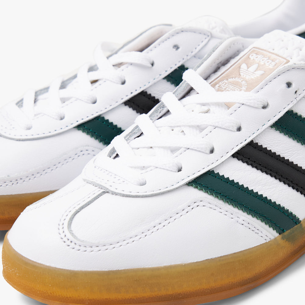 Adidas gazelle indoor white sale