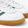 Adidas Womens Gazelle Indoor White / Collegiate Green - gum - Low Top  6