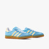 Adidas Womens Gazelle Indoor Semi Blue / Almost Yellow - Low Top  3