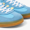 Adidas Womens Gazelle Indoor Semi Blue / Almost Yellow - Low Top  6