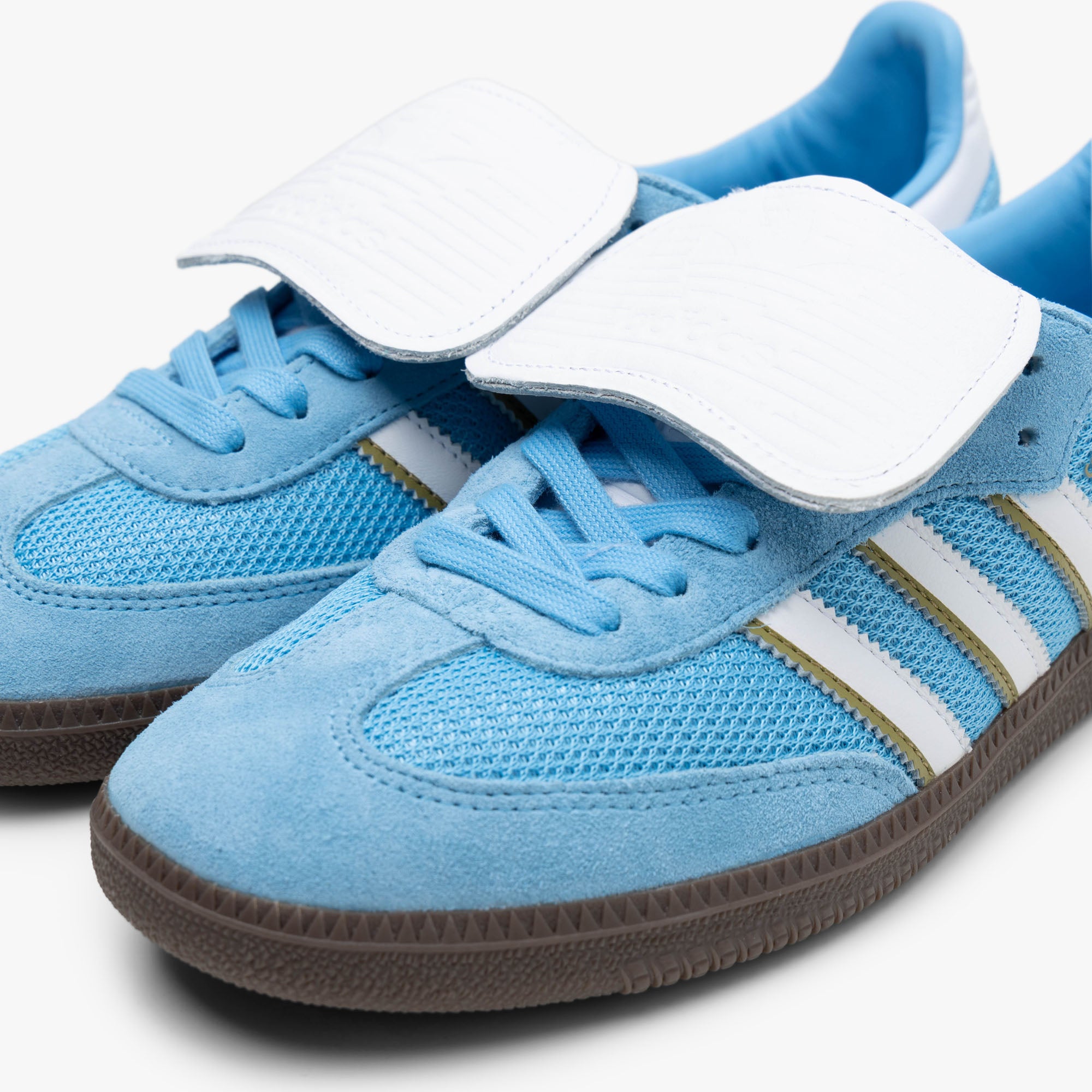 Blue samba trainers outlet
