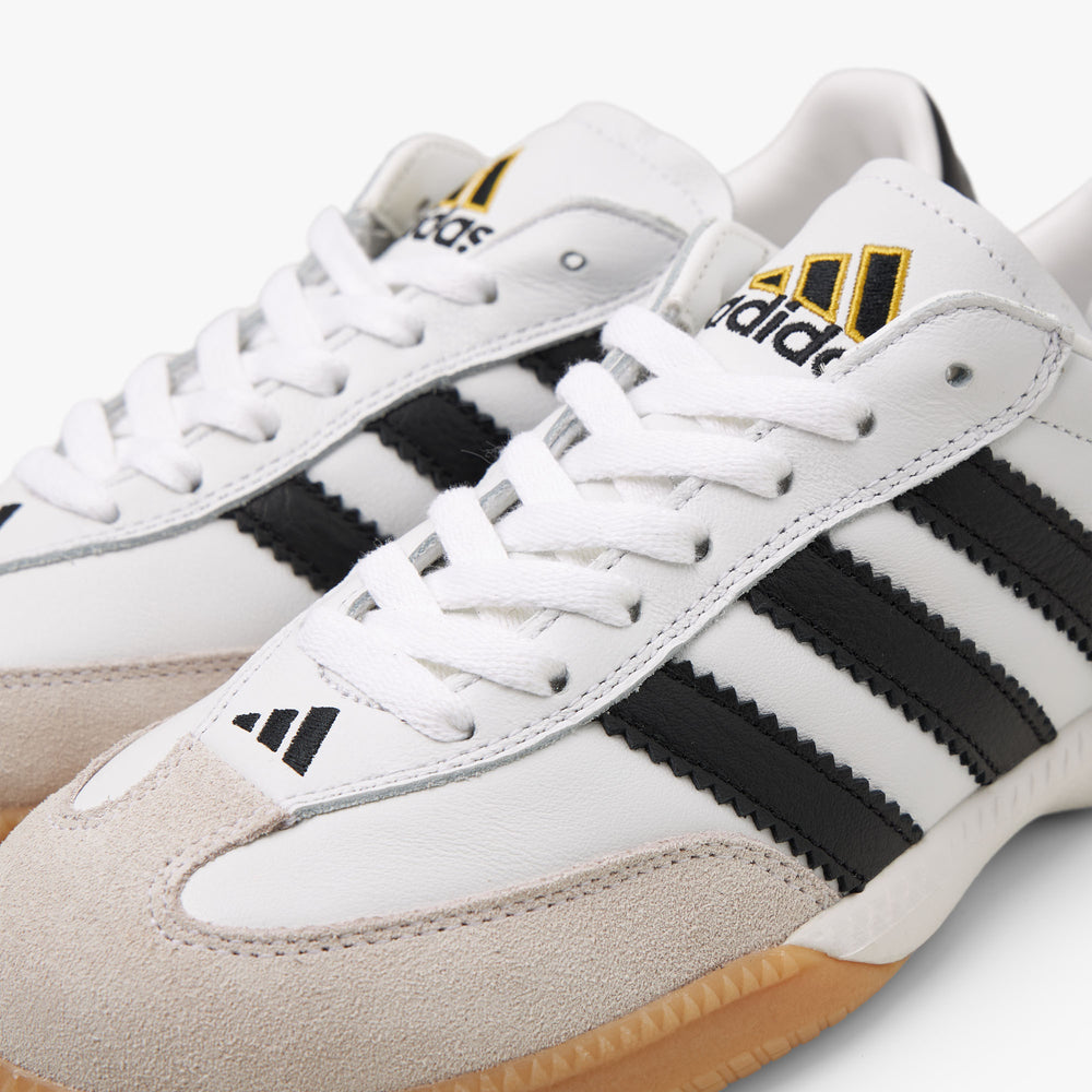 Adidas samba white gum sole sales