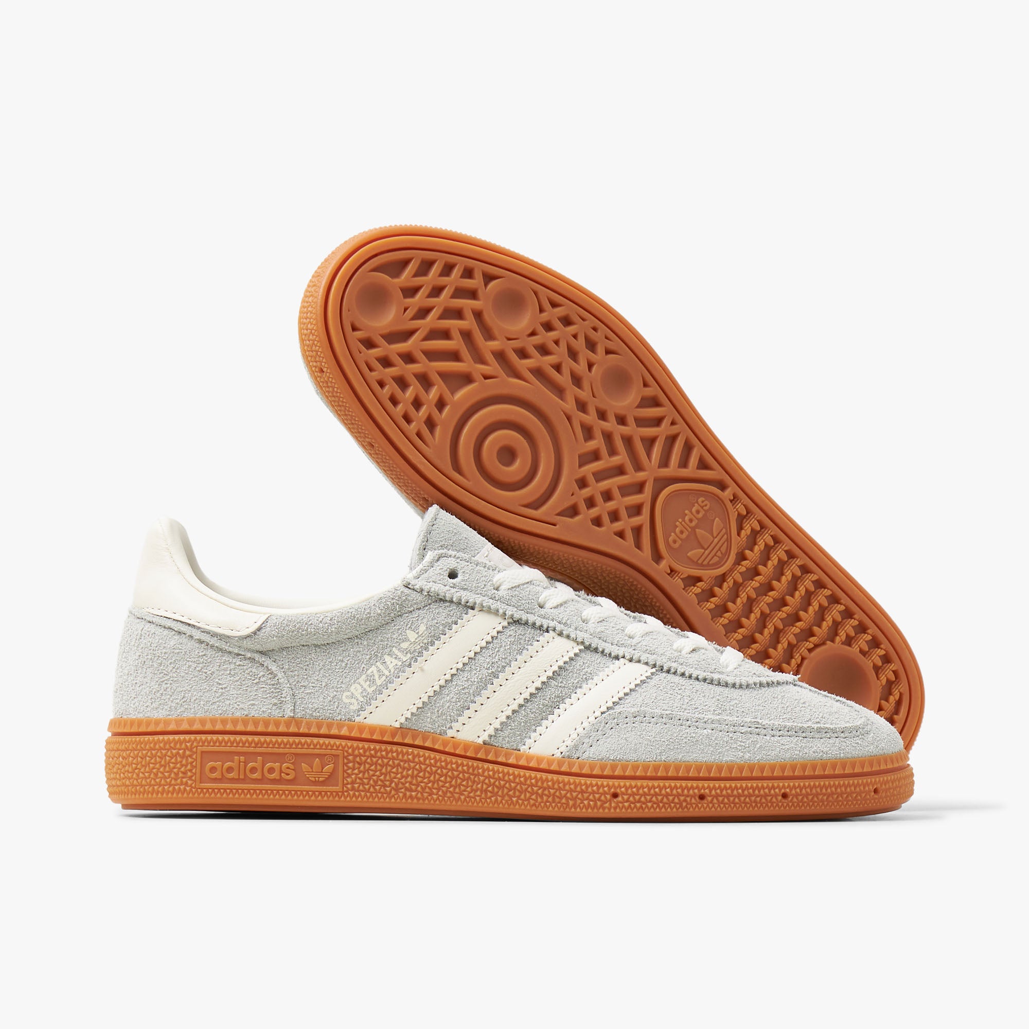 adidas Originals Women s Handball Spezial Wonder Silver Off White Livestock