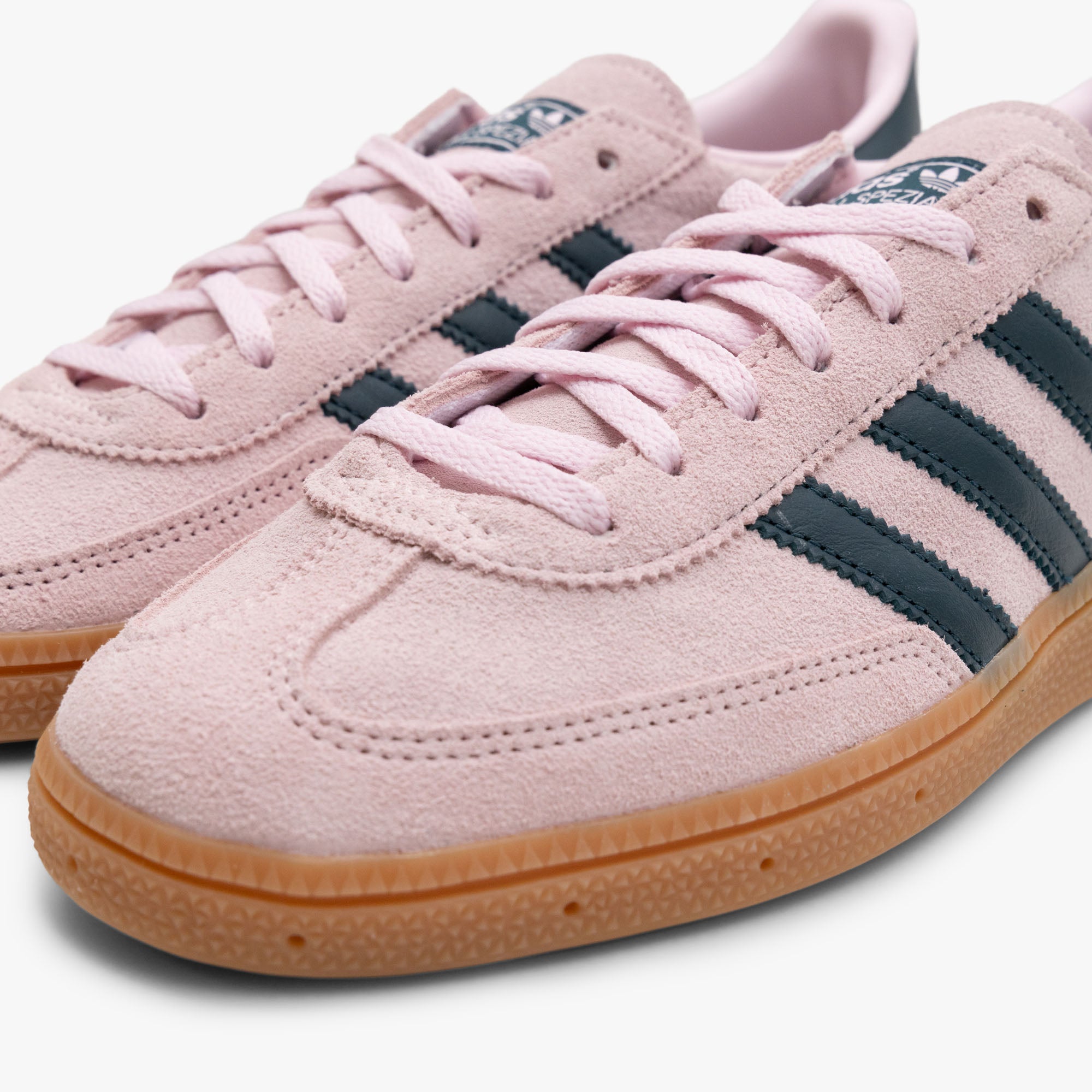 【Adidas】 Spezial Handball Clear Pink Wonder Blue adidas Originals Women's Handball Spezial Clear Pink