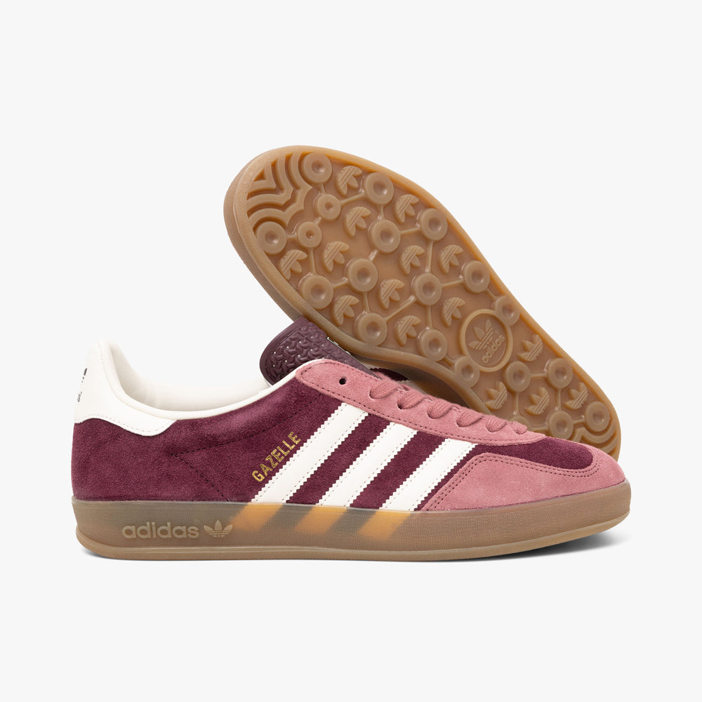 adidas Originals Gazelle Interieur Brun Ftwr Blanc Cramoisi Usage Livestock