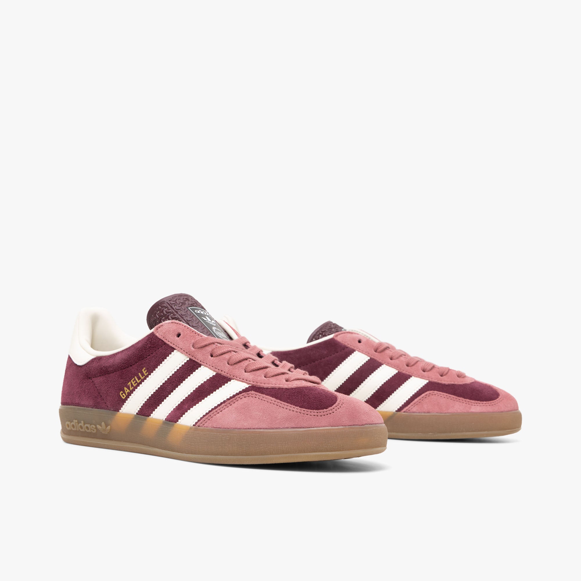 スニーカー adidas Gazelle Indoor Burgundy adidas Gazelle Indoor Shoes - Burgundy | Free Shipping with